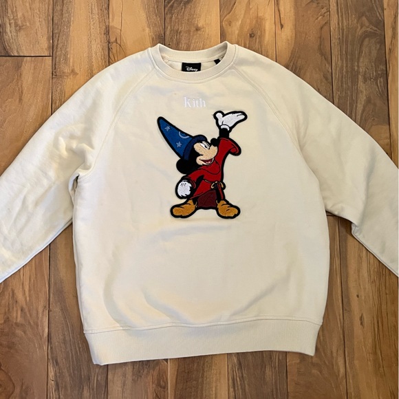 Kith x Disney 40s Fantasia Collab Crew Neck Sweatshirt size XS unisex - Picture 3 of 10